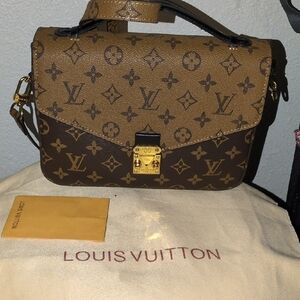 Louis Vuitton Brown Monogram Crossbody Bag